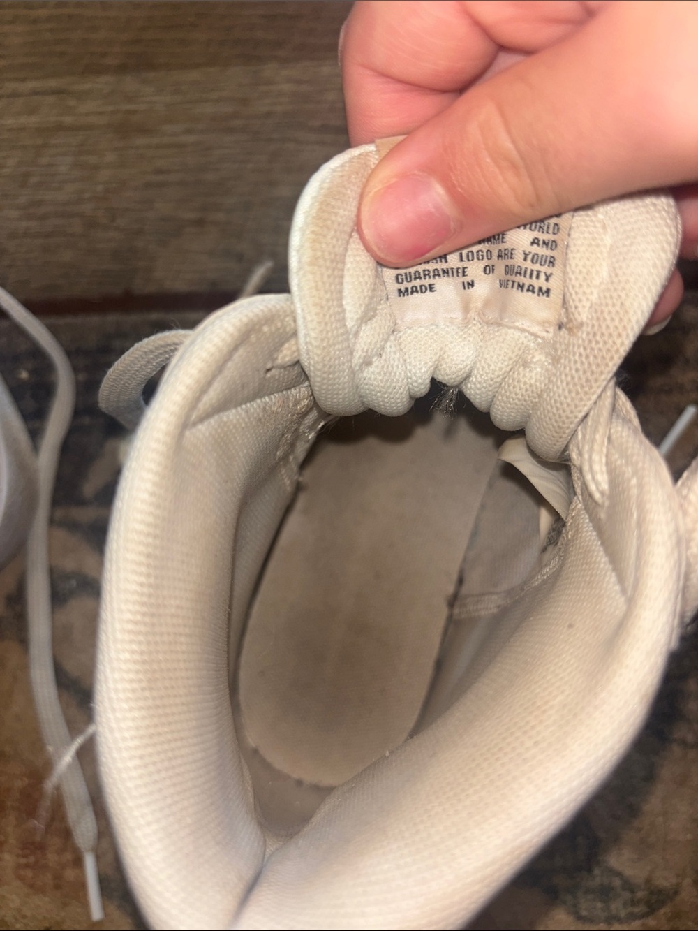 Nike white  High-Top blazers - Picture 6 of 6